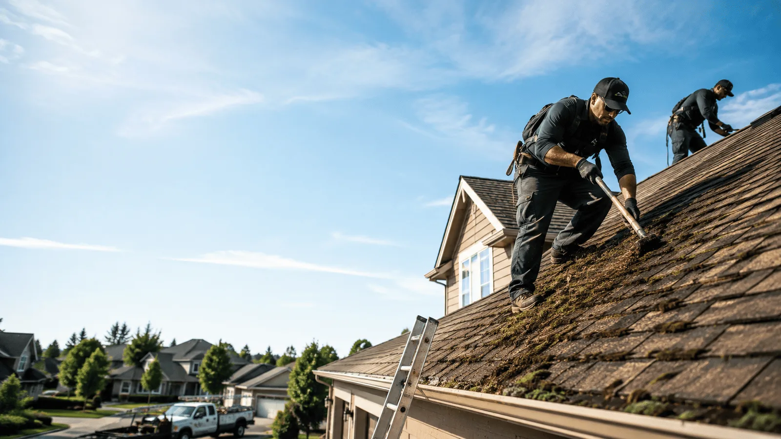 Roof Moss Removal in Columbia, NJ near me